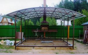 Стеклянные козырьки в детских учреждениях
